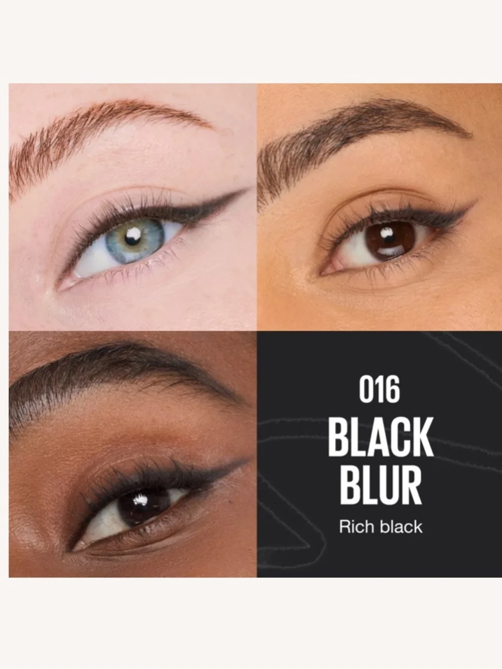 Maybelline Sculpting Stixx 2-in-1 Eyeliner & Brush Black Blur 016 New